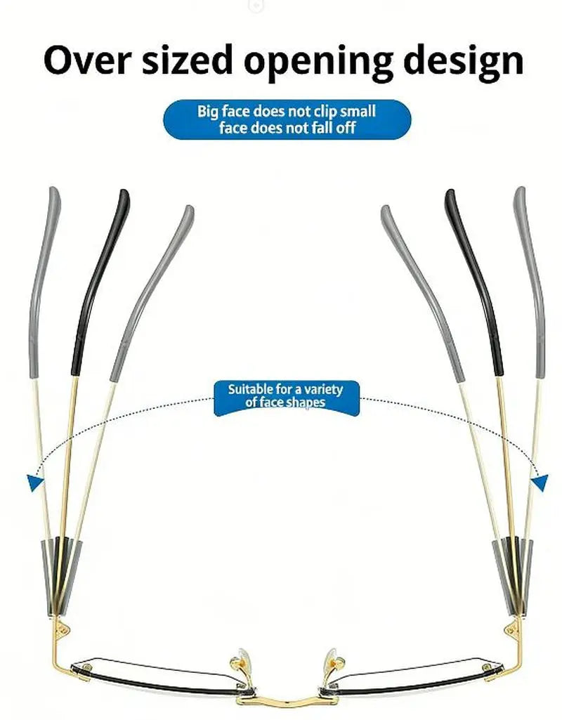 Reading Glasses – Auto Tint, Anti-Blue Light, UV Protection | Perfect for Work, Travel & Everyday Comfort