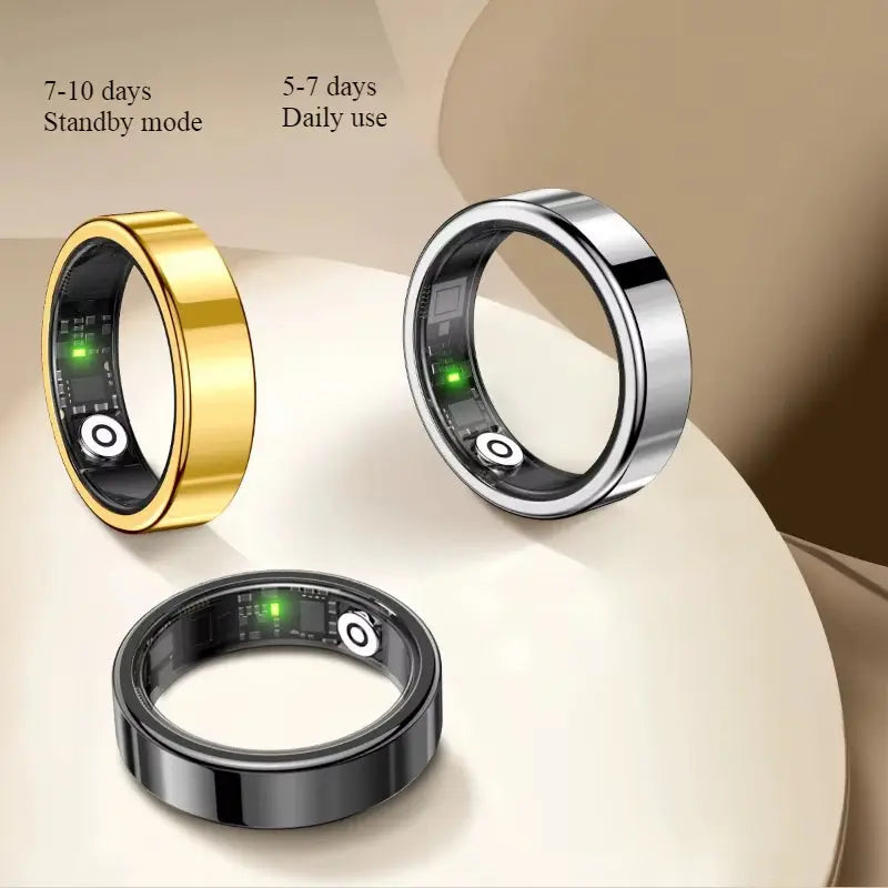 Wide 6.5Mm Smart Ring