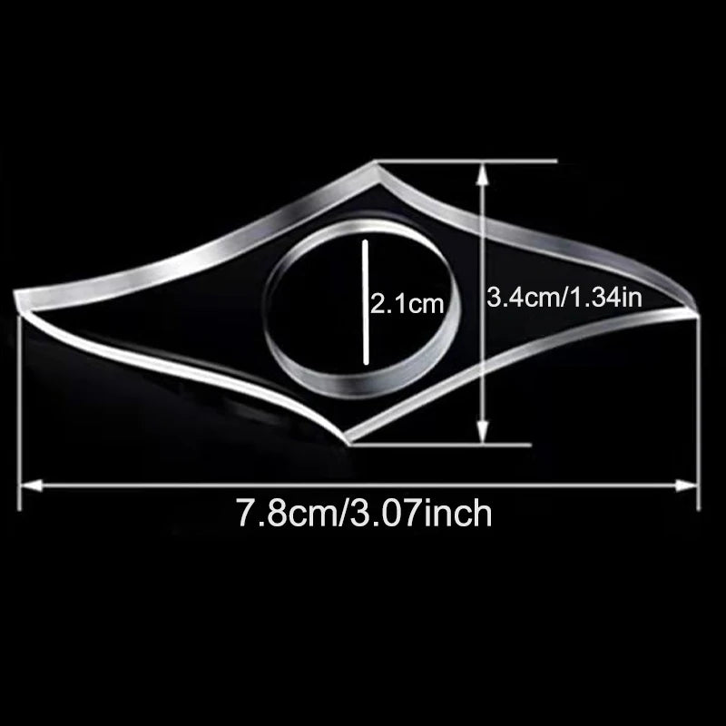 Acrylic Book Thumb Support FRATOZ