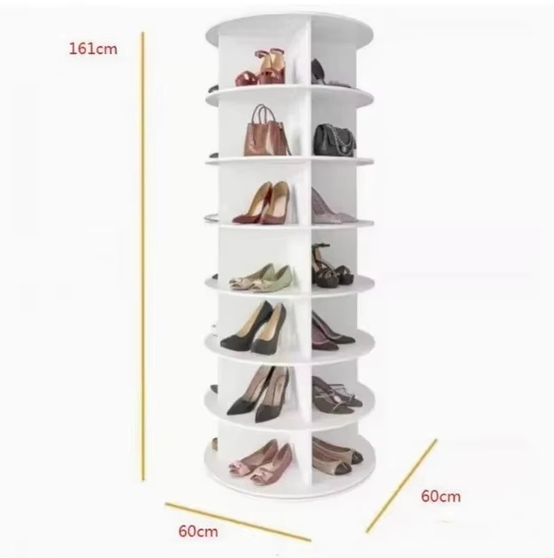 Rotating Shoe Rack