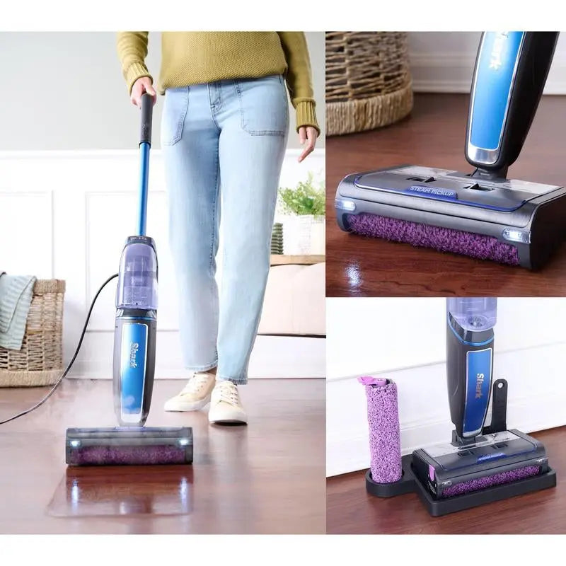 Shark Steam Pickup Hard Floor Cleaning System W/ 2 Brushrolls