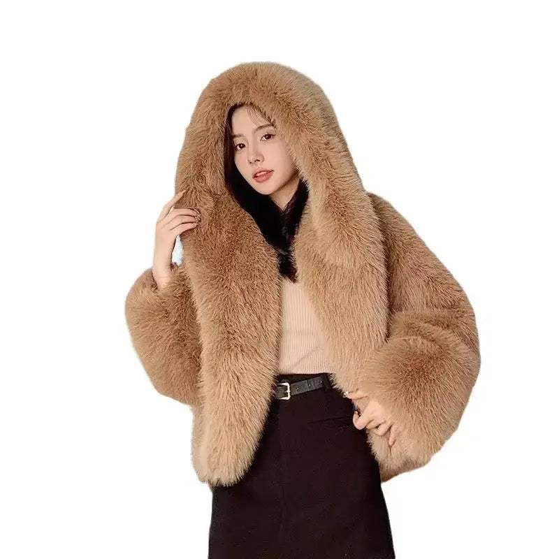 Women Faux Fur Coat