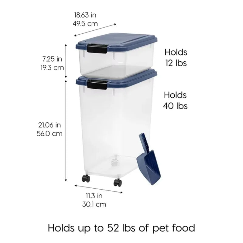Pet Food Storage Container Set FRATOZ
