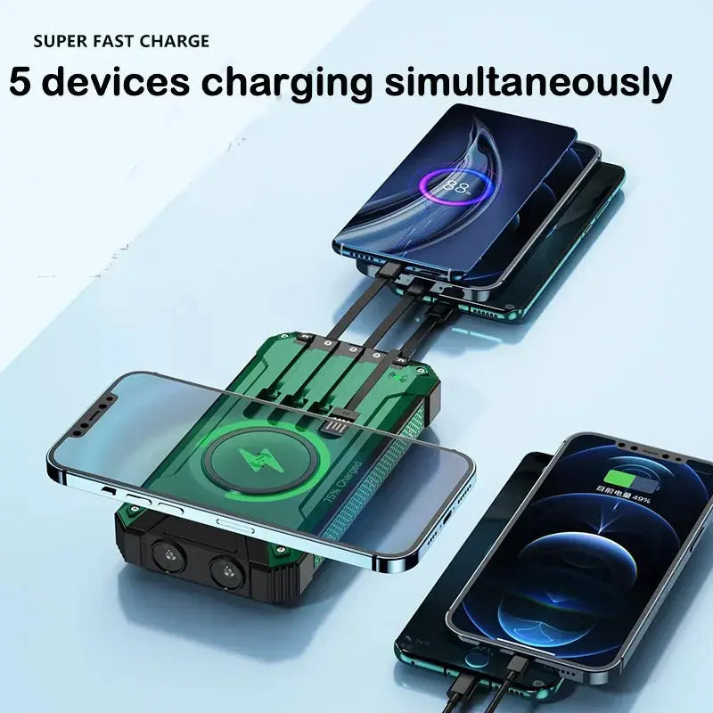 Multifunctional Solar Power Bank FRATOZ