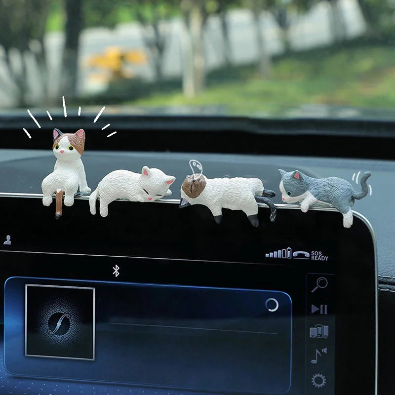 Cartoon Cats Miniature Figurines FRATOZ