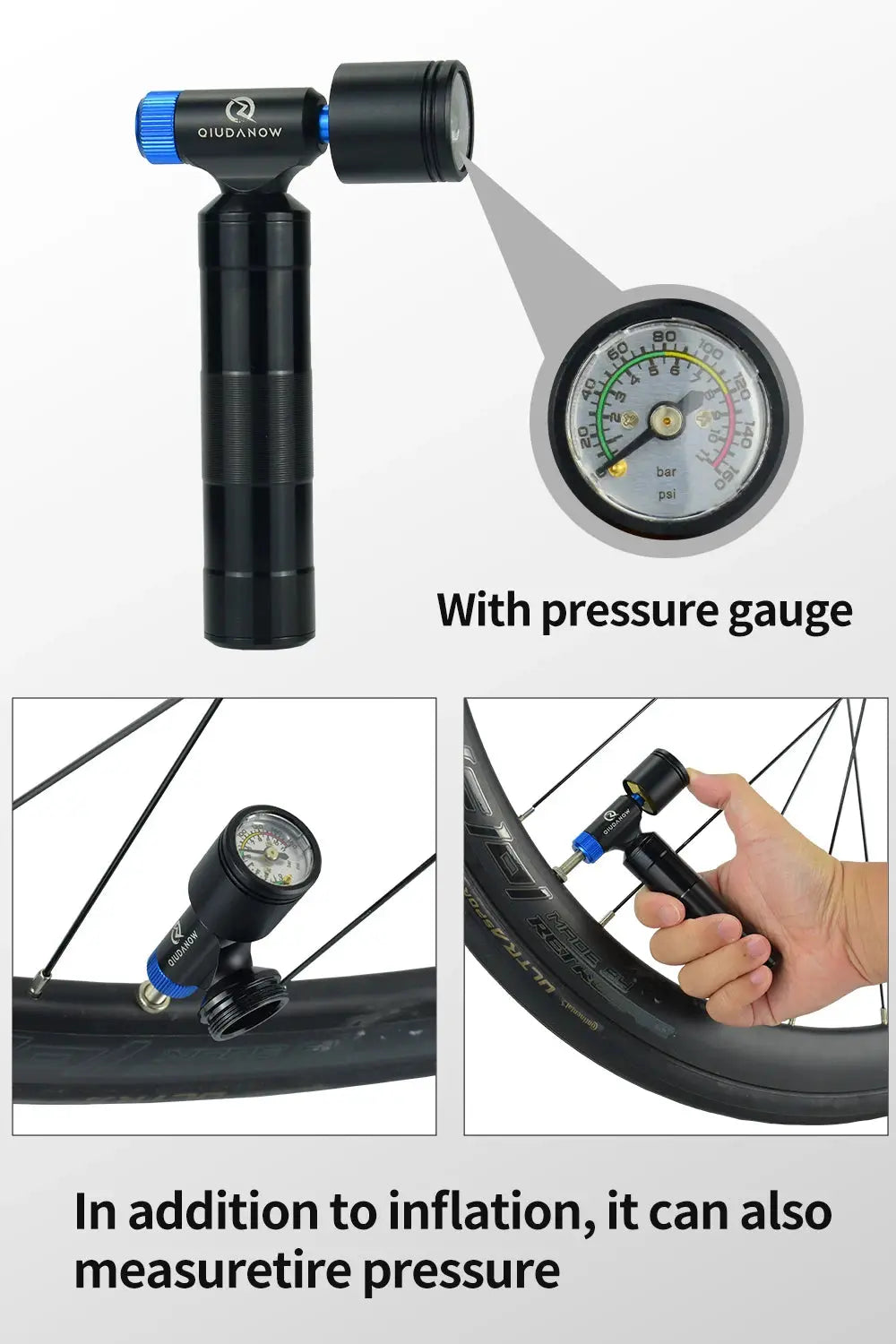 CO2 cartridge pump & Bike Pump FRATOZ