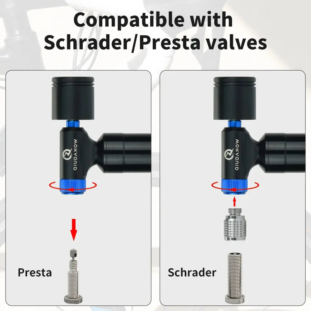 CO2 cartridge pump & Bike Pump FRATOZ