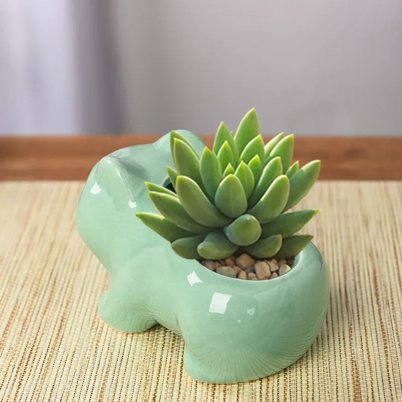 Mini Ceramic Flowerpot