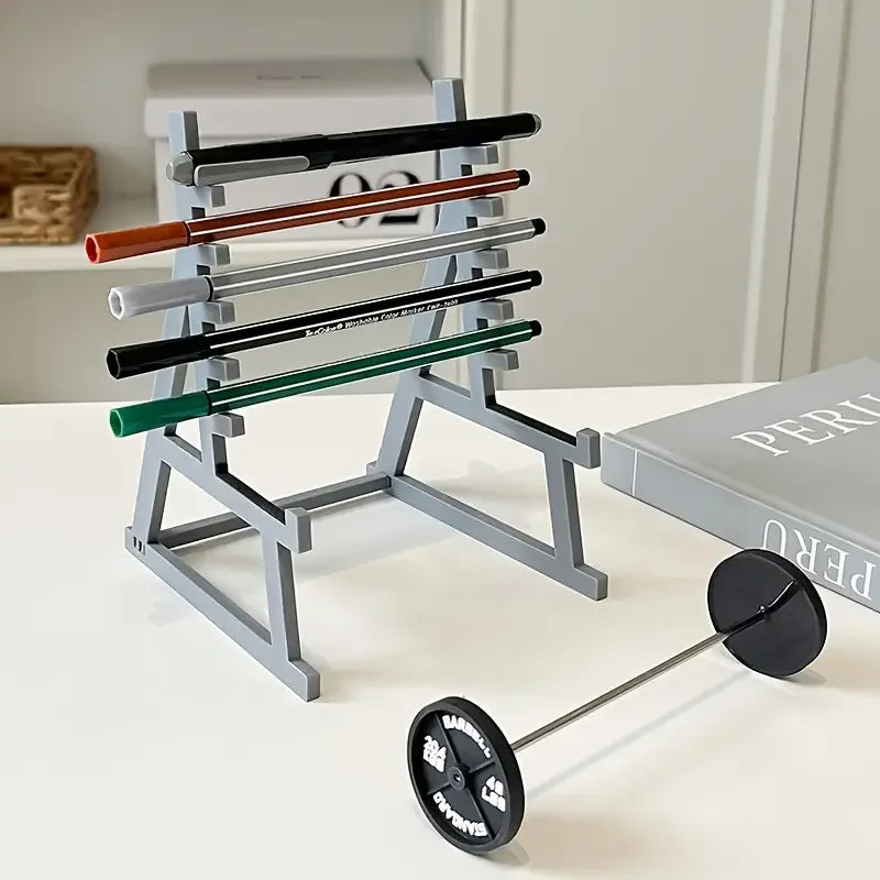 Barbell Pen Holder