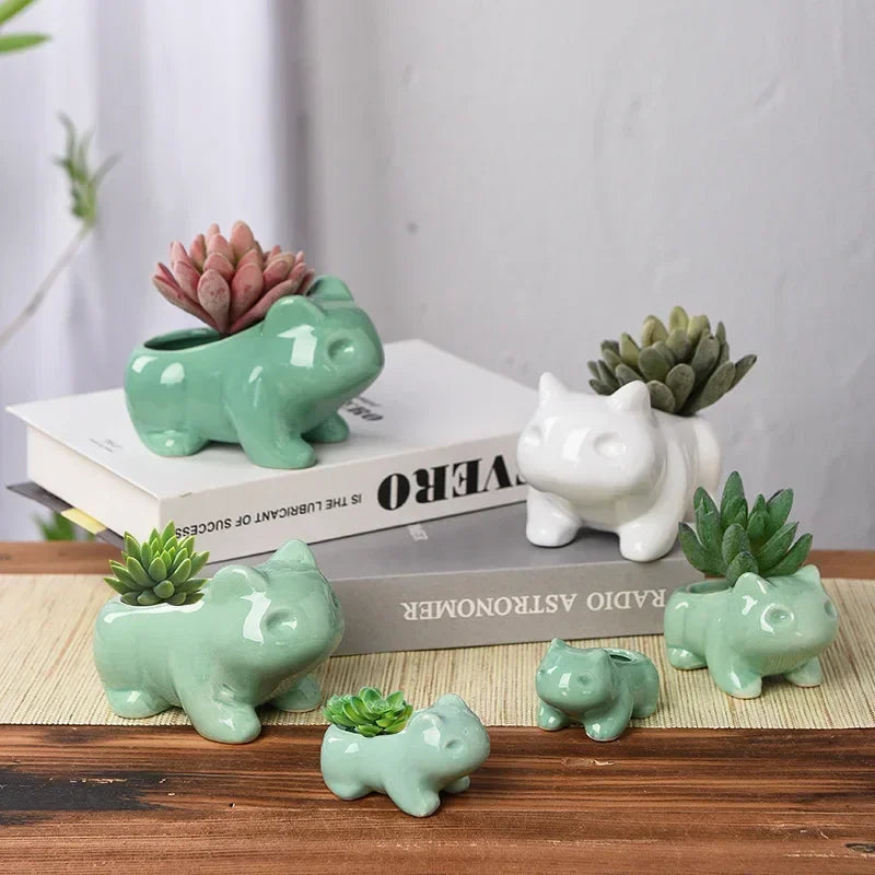 Mini Ceramic Flowerpot