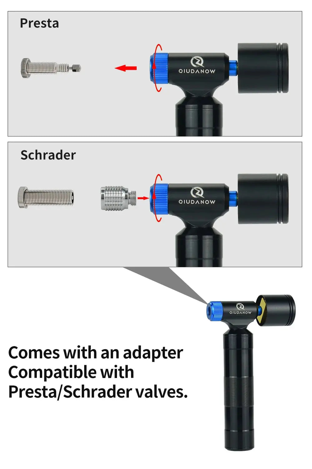 CO2 cartridge pump & Bike Pump FRATOZ