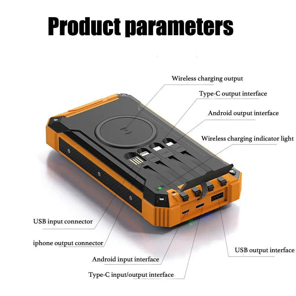 Multifunctional Solar Power Bank FRATOZ