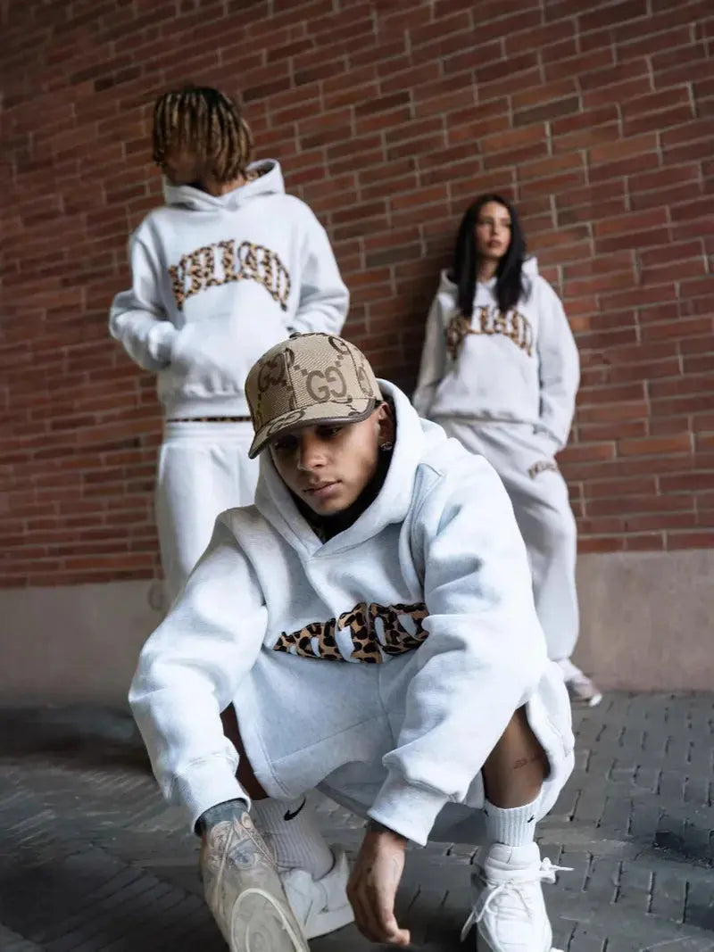 Embroidered Men’S Sportswear Suit