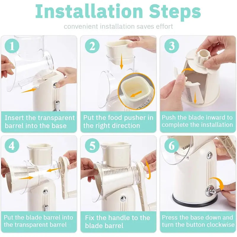 Rotary Cheese Grater FRATOZ