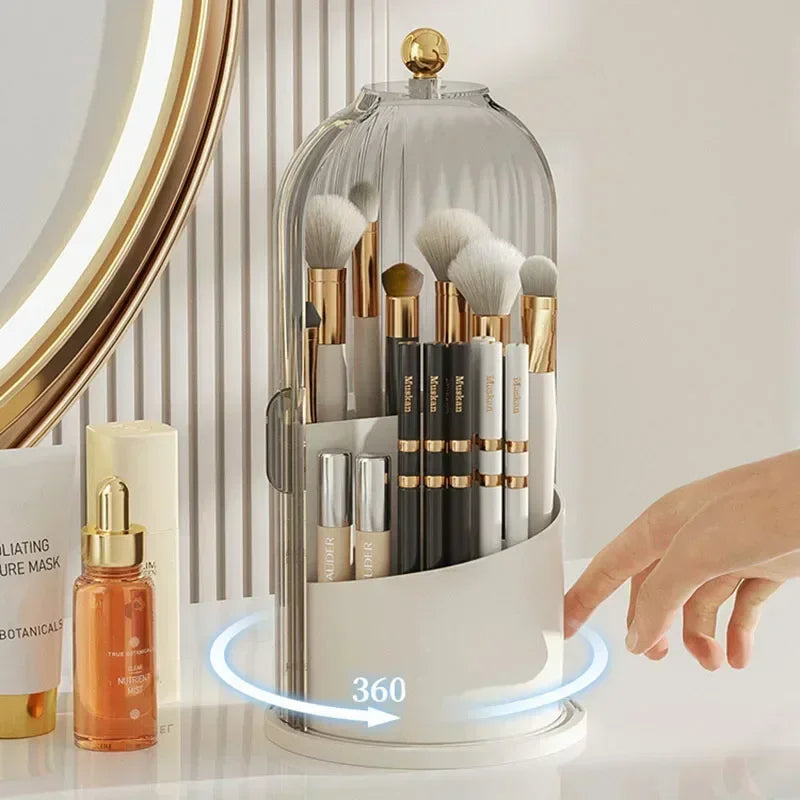 360° Rotating Makeup Brush Holder FRATOZ