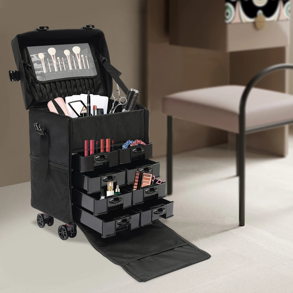 Professional Rolling Makeup Case FRATOZ